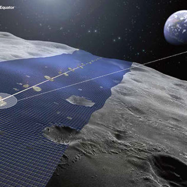 A New Japanese Renewable Energy Project planing to make the biggest solar station on the Moon 