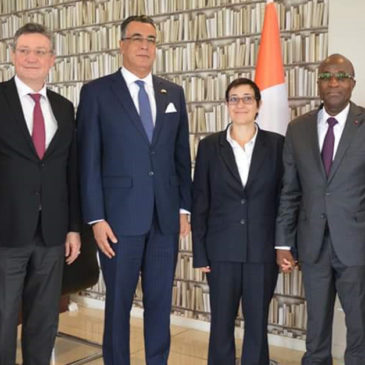 Audience with the Minister of Economy and Finance of Côte d’Ivoire