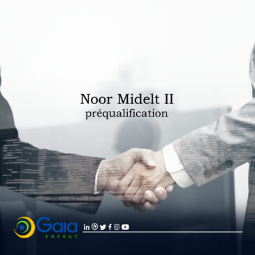 Préqualification pour le projet solaire Noor Midelt II