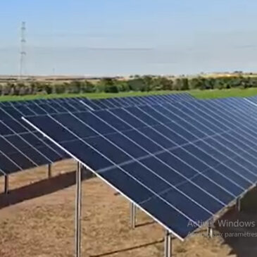 Mise en service de notre centrale photovoltaïque de 1 MWc à El Jadida
